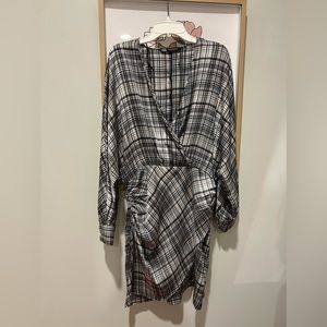 Plaid Zara dress